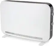 BLACK+DECKER BXCV41001GB 2.2KW Portable Convector Heater, Anti-Frost Protection, White