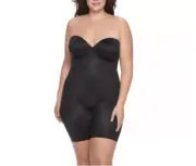 NWT$66 SPANX red hot Women's Shapewear Cupped Bodysuit shorts XL