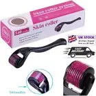 Derma Roller 540 Titanium Micro Needle Skin Roller Hair & Skin Care +Travel case