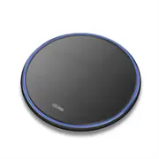 15W Qi Wireless Fast Charger Charging Bracket Pad Mat for iPhone 11 Pro XR X for Samsung Xiaomi Huawei BLACK COLOR