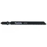 Makita A-85765 - HSS Jigsaw Blade B-25 5 Pack 9TPI Rough Cut Wood 3-60mm Alum/Metal 3-6mm
