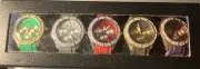 Box Set of 5 Geneva Platinum Ladies Watches Color and Style JTV jbw379 no. 2971