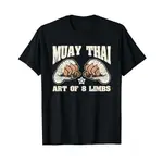 男士棉質 T 恤 ART OF 8 LIMBS MUAY THAI T 恤快速發貨 4XL, 5XL, 6XL