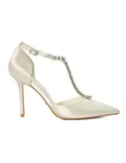 [Dune London] Devotional Pump in Ivory