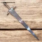 Hand Forged J2 Steel Battle Ready Hunting Knight Templer Long Medieval Sword