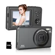 Digital Camera,56MP FHD 1080P with 16X Digital Zoom & Anti-Shake, 2.8" Screen