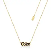 Coca Cola Couture Kingdom - Coke Necklace Yellow Gold