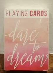 Dare To Dreams Playing Cards. Sealed