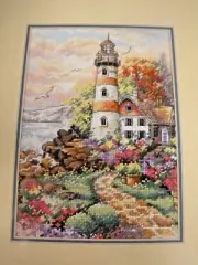 NEW Dimensions Gold Petites Cross Stitch Kit 7" X 5" BEACON AT DAYBREAK 6883