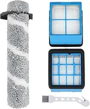 [Rebirthcare] 3930F Replacement Brush Rolls Filter for Bissell CrossWave OmniForce Edge 3930F/3933/v2/3999z Wet & Dry Vacuum Cleaner,1 Rolls 2 Filters 1 Cleaning Brush