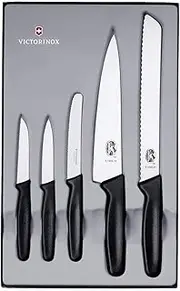 [Victorinox] Knifes Set Kitchen Knifes Set, Black, 5.1163.5