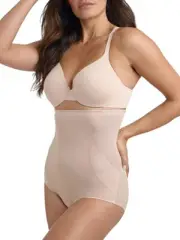 Miraclesuit Shapewear Fit & Firm High-Waist Brief Nude S