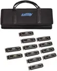 EASTTOP T008K-12 Diatonic Blues Harmonica Set Of 12 10Holes Harp Mouth Organ Set