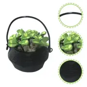 Miniature Dollhouse Accessories Artificial Potted Plant Statue Decoration