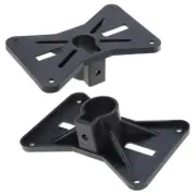 2 Pcs Universal Floor Speaker Stand Tray Bottom for Seat Sound Stand Mounting Ba