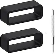 Chimei Rubber Watch Band Loop Sillicon Watch Strap Keeper Replacement Holder Ring 12mm 14mm 16mm 18mm 19mm 20mm 21mm 22mm 23mm 24mm 25mm 26mm 28mm 30mm