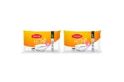 4pc Tontine Hi-Loft Gusset Sleeping Pillow Cushion Rectangle Home Bedding White