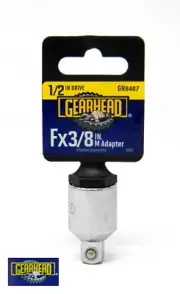 Gearhead Socket Adapter Converter Reducer 1/2" F x 3/8" M GH8407