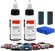 2Pcs V-Vaxy Car Scratch Repair Wax, V-Vaxy Car Scratch Remover, Shiny Car Paint Restorer, Car Scratch Repair Paste, Car Scratch Remover for Deep Scratches, Shiny Car Stuff Paint Restorer