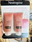 Lot of 2 Neutrogena Oil Free Acne Wash Facial Scrub Pink Grapefruit 6.7oz each