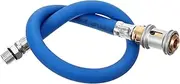 SOLUSTRE Gas Extension Tube Tire Inflator Hose Air Pump Air Compressor Hose Electric Pump for Inflatables Quick Inflation Hose Water Filter Fish Conditioner Hose Water Pump Rubber Hose Blue