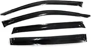 Window Visor 4PCS Car Window Deflector Visor Shade Sun Guard 2006-2015