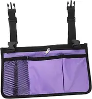 Senior Walker Pouch Compact Wheelchair Storage Bag Anti-wear Material Stroller Hanging Pouch for Everyday Items