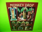 MONKEY DROP Original 1995 Redemption Arcade Game Sale Flyer Vintage Promo Art