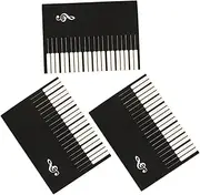 Abaodam Guitar Sheet Music Book 3 Pack Staff Notebook for Beginner Practice Lightweight Material