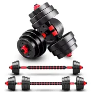Adjustable-Dumbbells-Sets,Free Weights-40lb(20lb*2) Dumbbells Set of 2 Convertib
