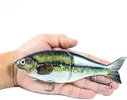 White Plastic Fishing Lure 17.8cm 77g with 23x8.5x3cm Packaging for Maximum Effectiveness