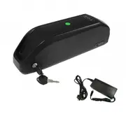 TDR 48V 13Ah Electric Bike Li-Ion Battery with BMS, Down Tube Lithium-Ion Battery for 200W 500W 750W 1000W Motors, Includes Charger