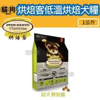 在飛比找Yahoo!奇摩拍賣優惠-寵到底-Oven Baked烘焙客低溫烘焙犬糧-小顆粒【幼犬