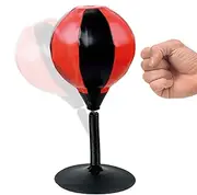 Desktop Punch Ball, Suction Cup Punch Speed Reflex Bag, Pressure Buster Punching Bag for Stress Relief, Fun Table Toy for Kids, Teenagers, Adults, and Coworkers