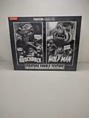 Teenage Mutant Ninja Turtles X Monsters Hunchback & Wolfman Action Figures NEW