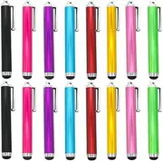 16 Pack Stylus Pen Set, Universal Capacitive Touch Screen Phone Styli Stylus Compatible with iPad, iPhone, Samsung Tablet