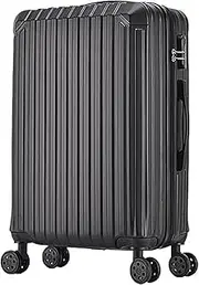 [HSHTTKL] Cabin Luggage Hardshell Suitcase with Spinner Wheels and Security Combination Lock Carry On Luggage Portable Travel Trolley Case Travel Carry-Ons