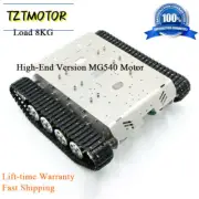 RC Robot Tank Chassis Tracked Vehicle Chassis Load 8KG High-End MG540 Motor DIY