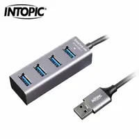 在飛比找PChome24h購物優惠-【INTOPIC 廣鼎】HB-560 USB3.1 高速集線