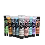 9 x 15ml Ultimate Metallic Pearl Screen Printing Inks