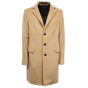 F9096 cappotto uomo MESSAGERIE wool/mohair camel jacket coat man