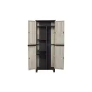 Certa Outdoor Multi-Purpose Cupboard Storage Cabinet - Beige