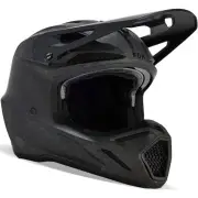 V3 RS Carbon Solid Matt Black MIPS Motocross Helmet