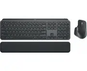 Logitech MX Keys Combo for Business keyboard Mouse included Office RF Wireless + Bluetooth QWERTY US English Graphite