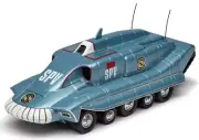 CORGI CLASSICS CAPTAIN SCARLET CLASSIC SPV SPECTRUM PURSUIT VEHICLE BLUE CC96308