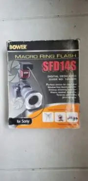 Bower SFD14C Digital Macro CloseUp RingLight Flash fits CANON i-TTL DSLR Camera