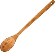 Wooden Mixing Spoon, 16.5 Inch Long Handled Wooden Spoons for Cooking And Stirring