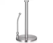 Paper Towel Holder, Stainless Steel Standing Paper Towel Organizer Roll Dispe...