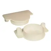 10 Pack Maple Concealed Hinge Screw Dowel Hole Cover Plug 1-3/8" (35MM) Plastic