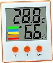 Intelligent Hygrometer Thermometer Digital Home Thermometer 24 Air Holes Temperature Humidity Monitor